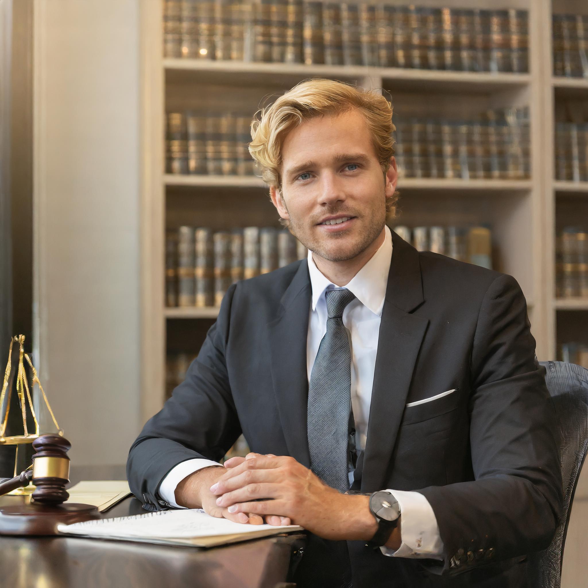 Steuerberater in einem eleganten Büro in Frankfurt am Main